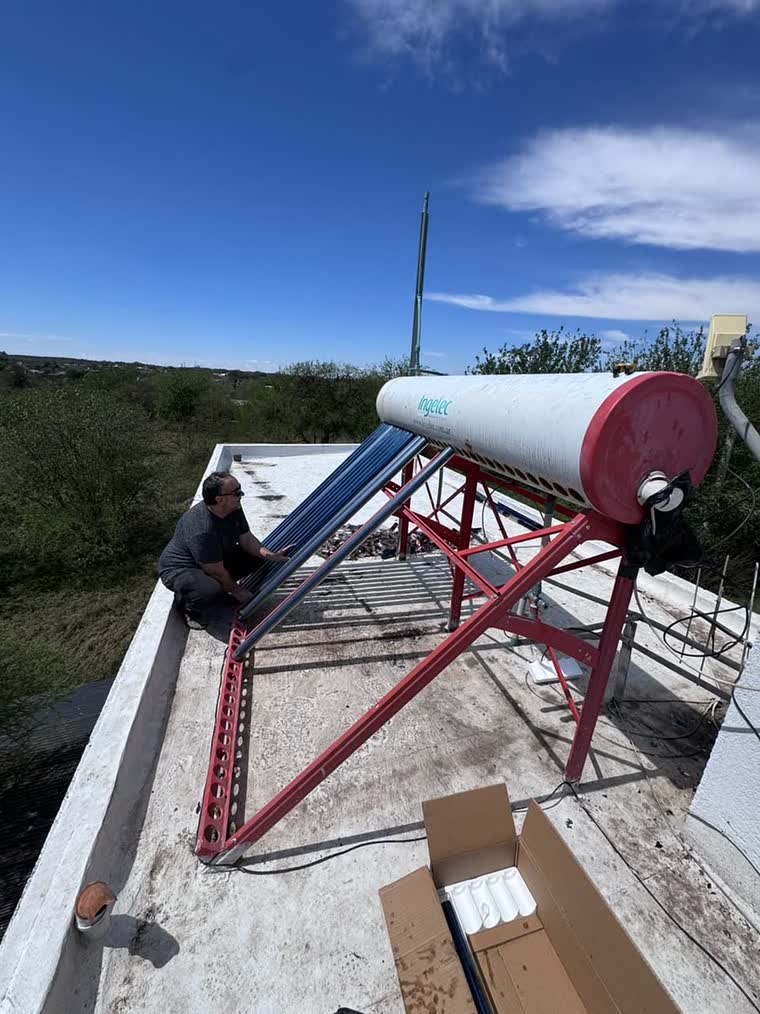 Reparación de termotanque solar
